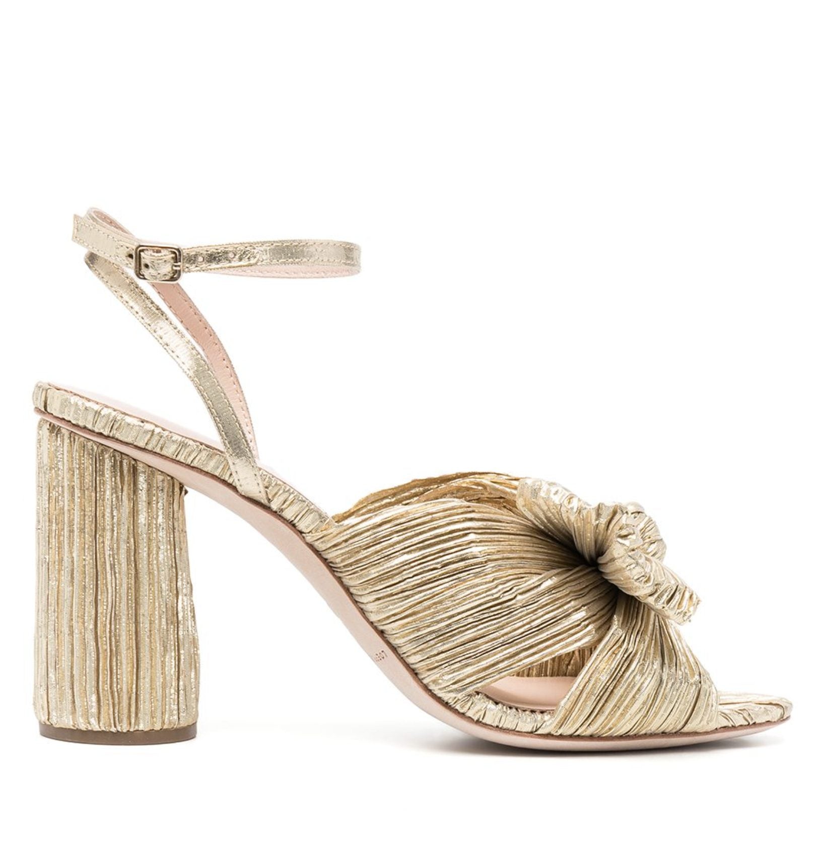 Camellia Gold Shoes by Loeffler Randall
