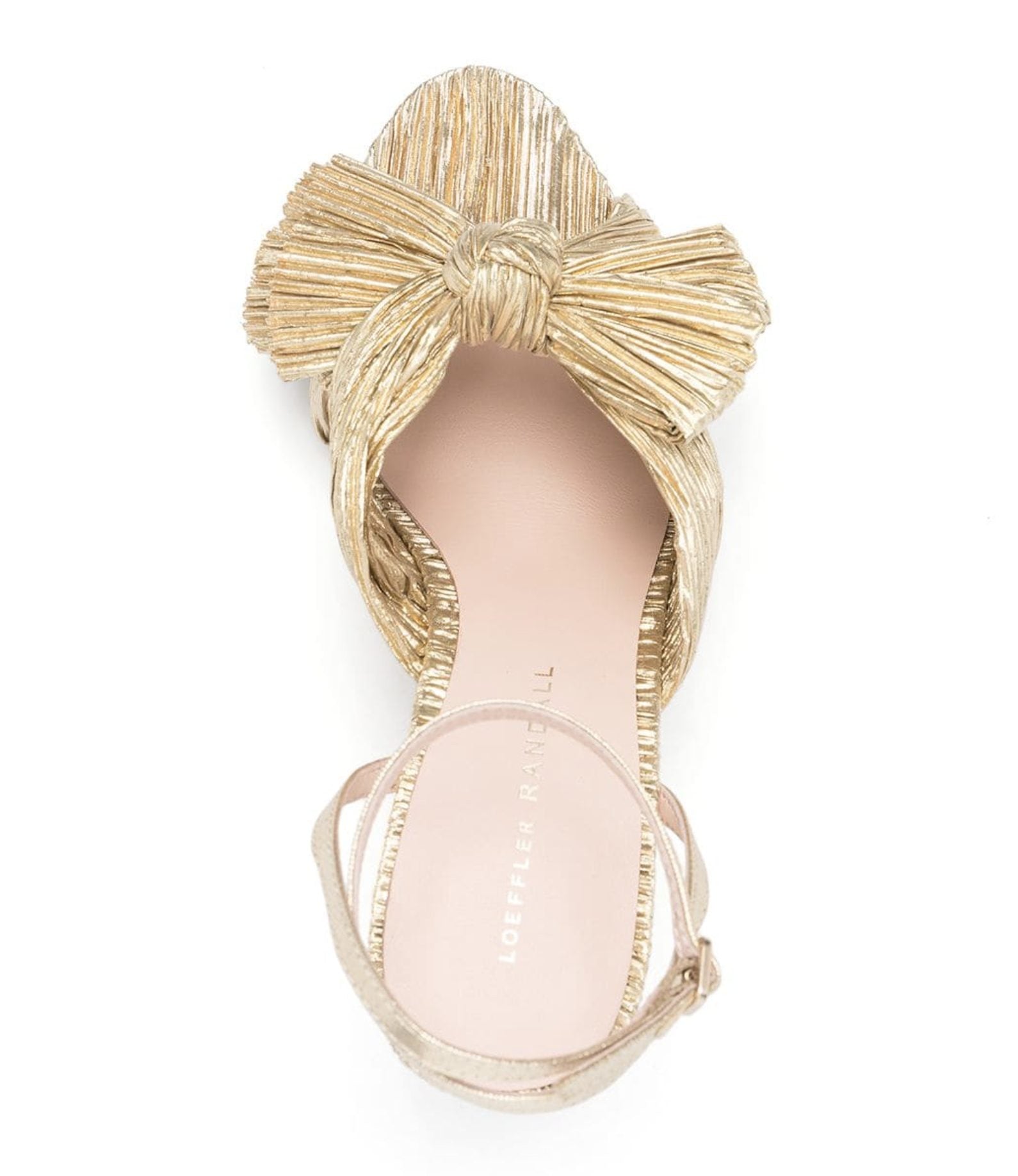 Camellia Gold Shoes by Loeffler Randall