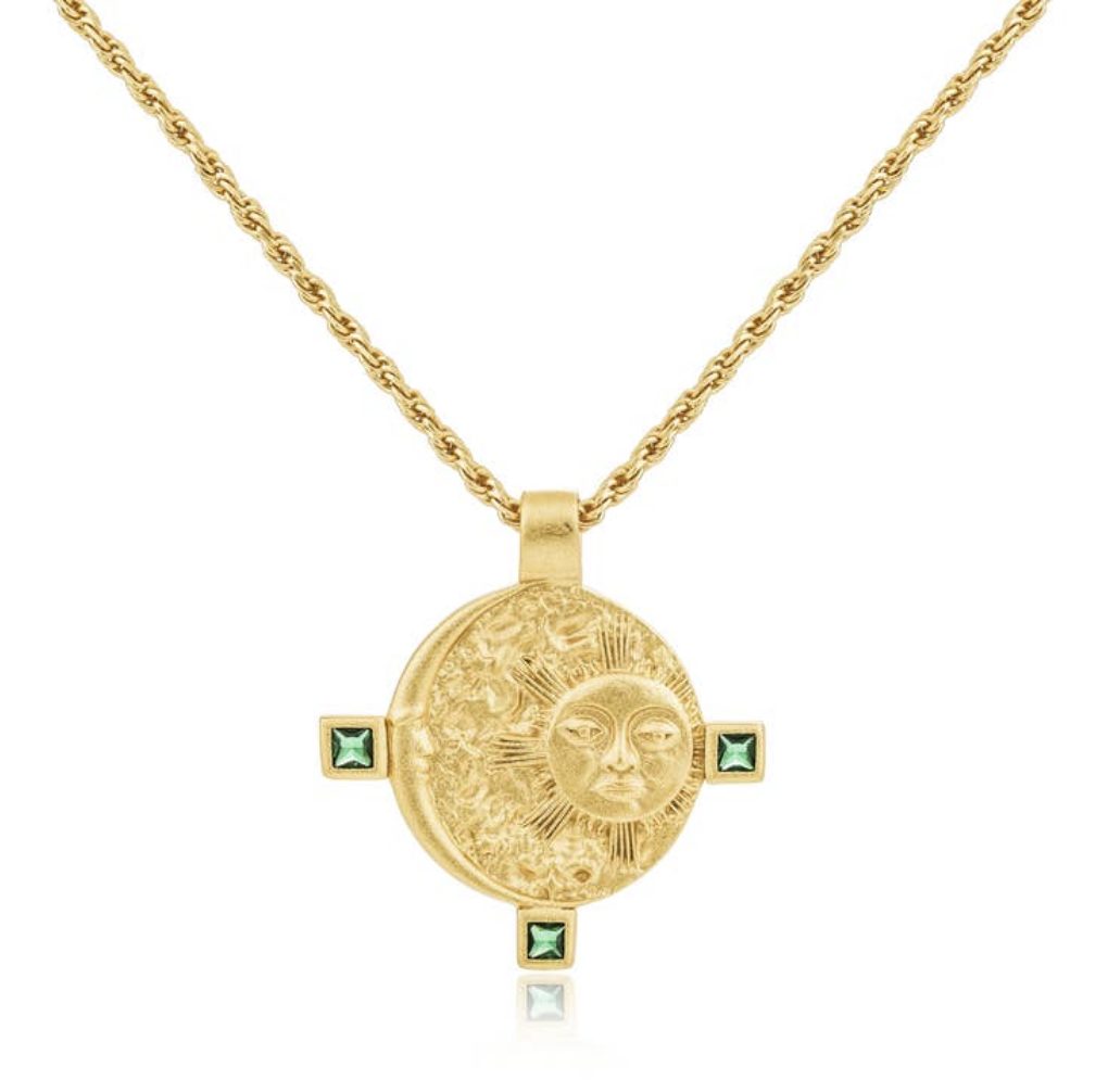 Mod + Jo Maia Gold Charm Necklace