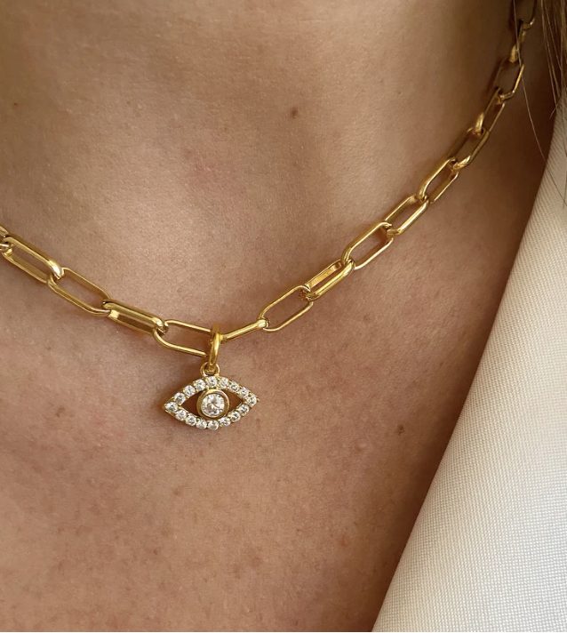 The Gold Eye Necklace