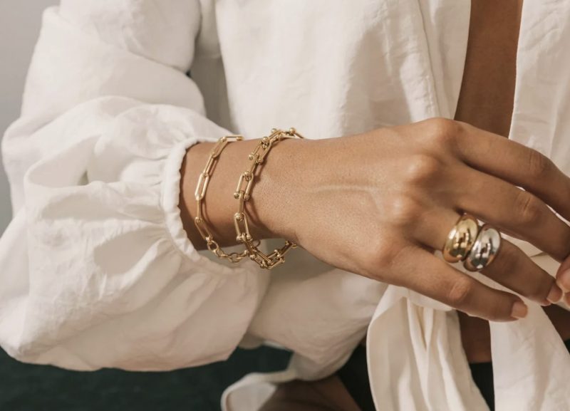 Mod + Jo Madison Chunky Gold Chain Bracelet