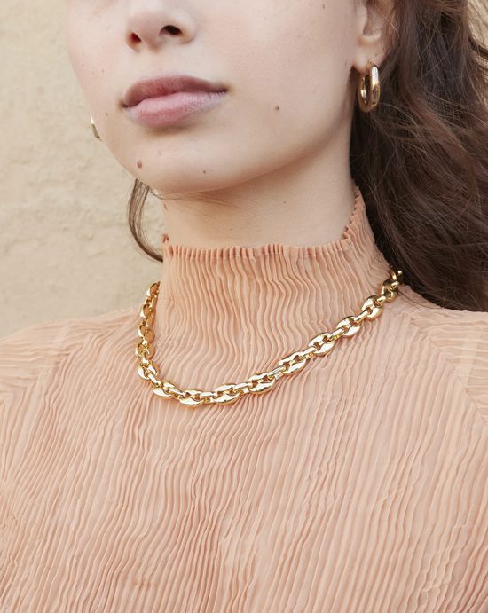 Henrietta Gold Mariner Chain Necklace by Loeffler Randall