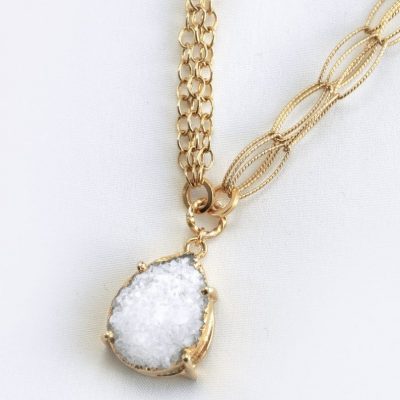 Textured-Gold-Quartz-Necklace-By-One-Dame-Lane
